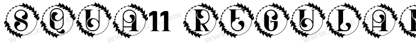 SQUA11 Regular字体转换